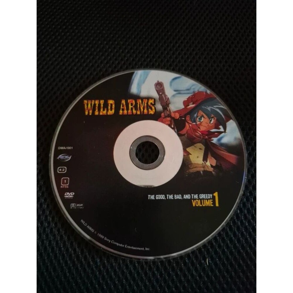 Wild Arms Volume 1 DVD Disc Only